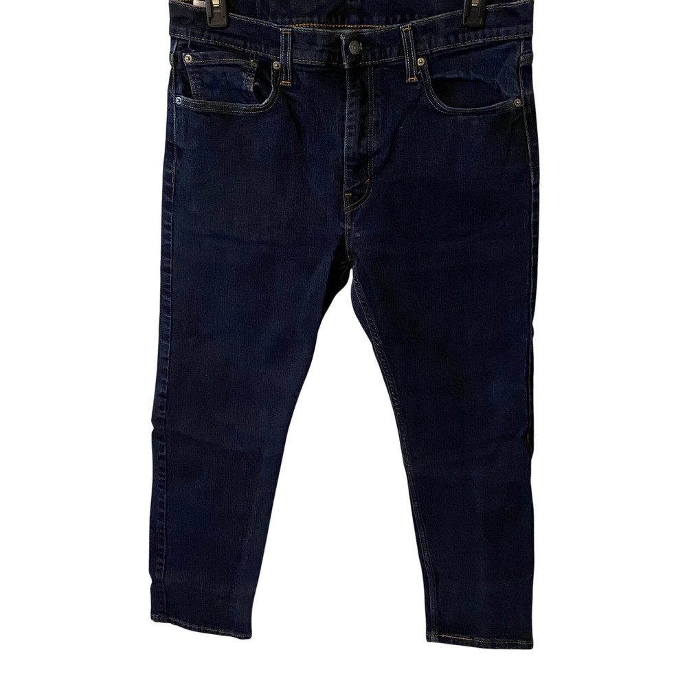 Levi‎ Strauss Co 502 Mens Dark Wash Jeans W36 L30 Preowned